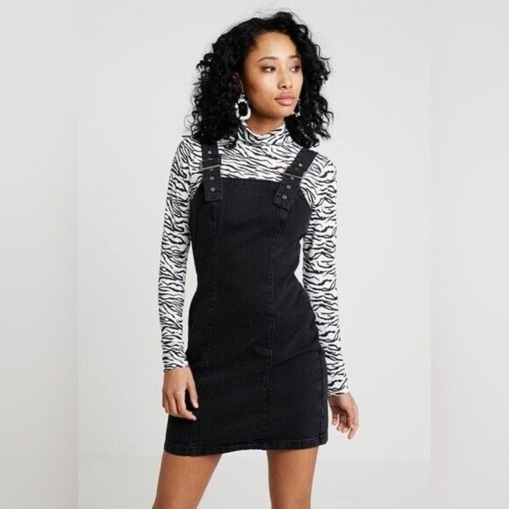 Top shop Denim Mini Dress